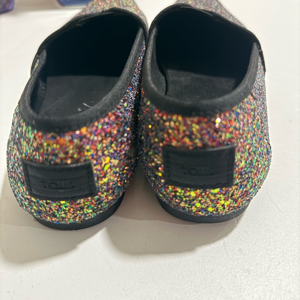 Toms Multicolor Glitter Women's Shoes - Picture 5 of 6